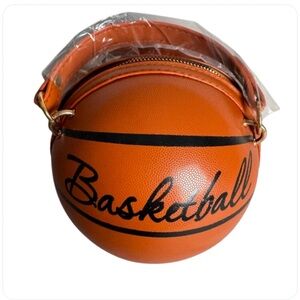 Basketball Shaped Handbag